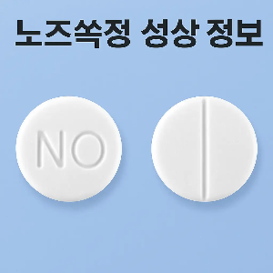 노즈쏙정 성상 정보 이미지