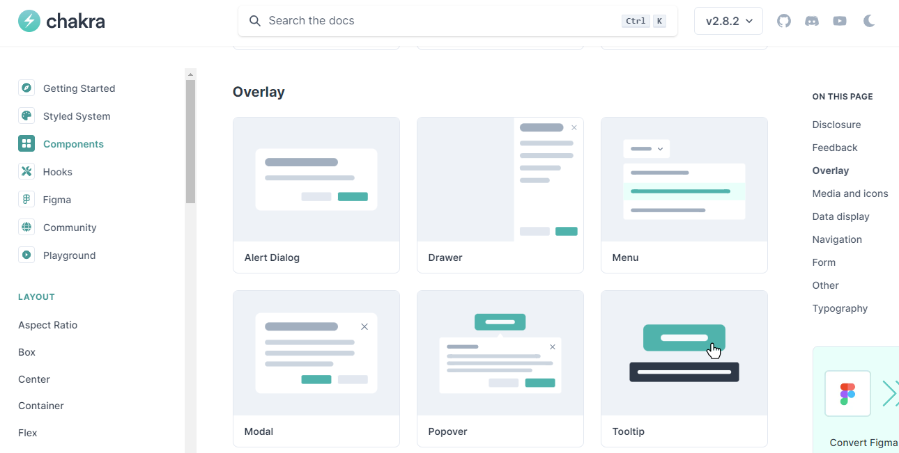 Chakra UI 메인