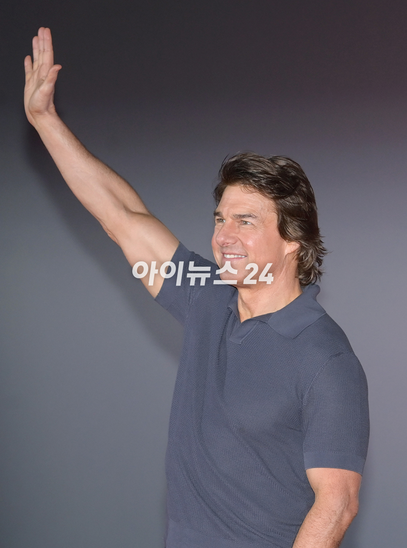 배우 톰 크루즈가 29일 오후 서울 송파구 롯데월드타워에서 진행된 영화 '미션 임파서블: 데드 레코닝 파트 원'(감독 크리스토퍼 맥쿼리) 내한 기자간담회에 참석하고 있다. [사진=정소희 기자]