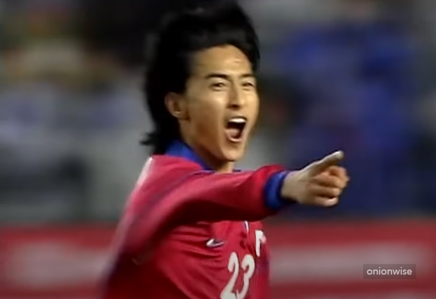 한일전의 안정환 선수