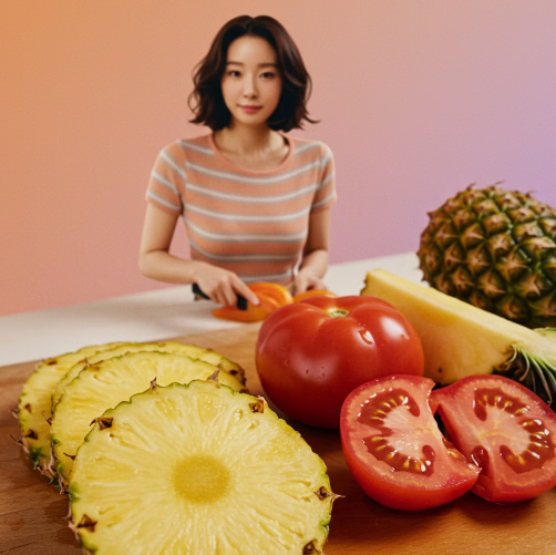 염증에 좋은 과일 : 파인애플&amp;#44; 토마토