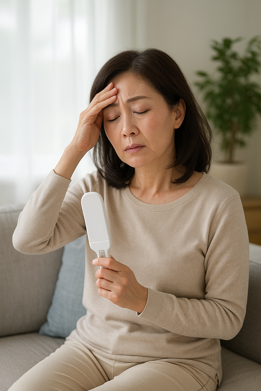 갱년기 증상 줄이는 방법(증상,습관,건강식)