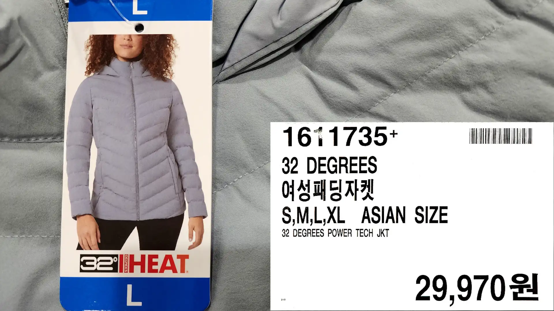 32 DEGREES
여성패딩자켓
S,M,L,XL ASIAN SIZE
32 DEGREES POWER TECH JKT
29,970원