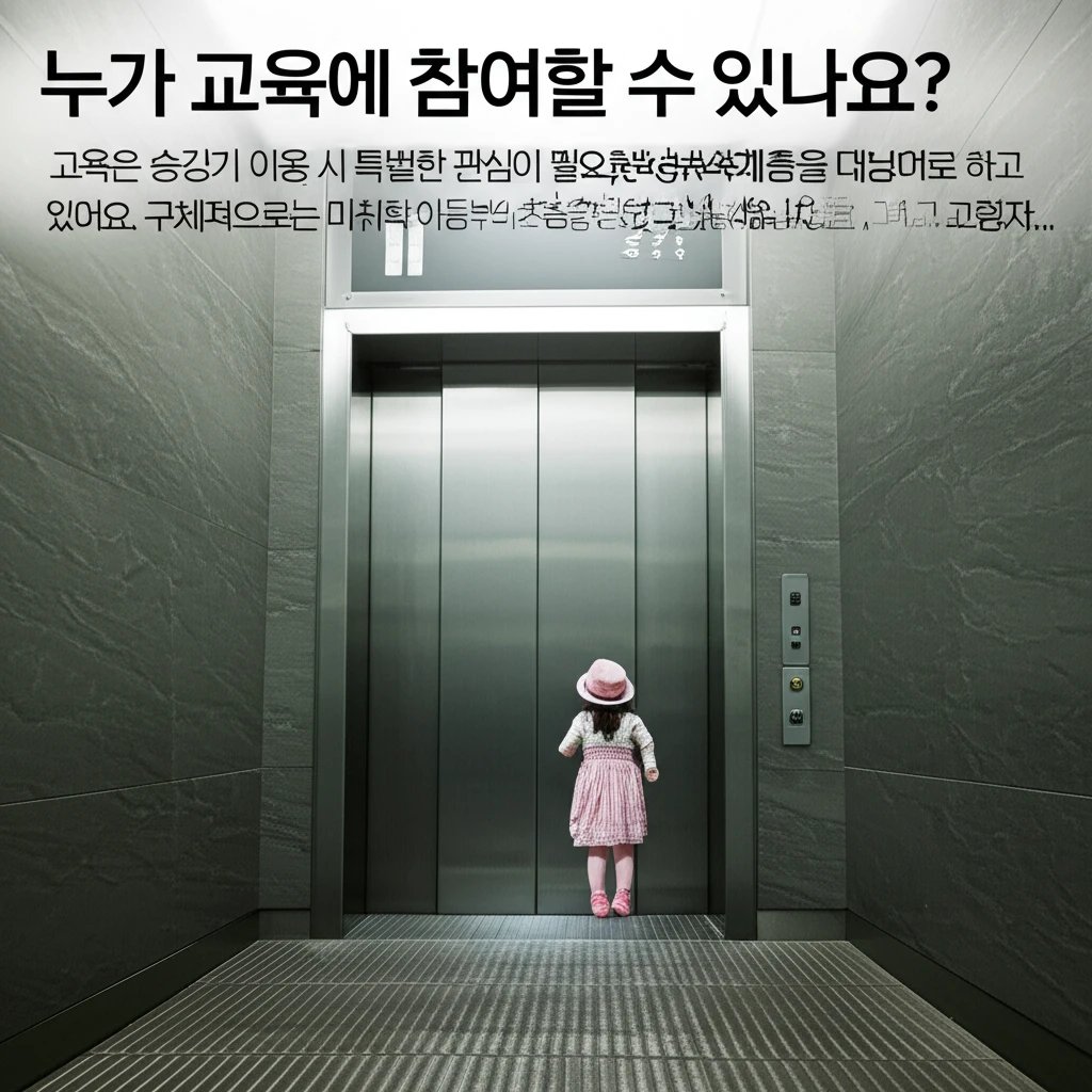 2025 승강기 안전 교육 한국승강기..