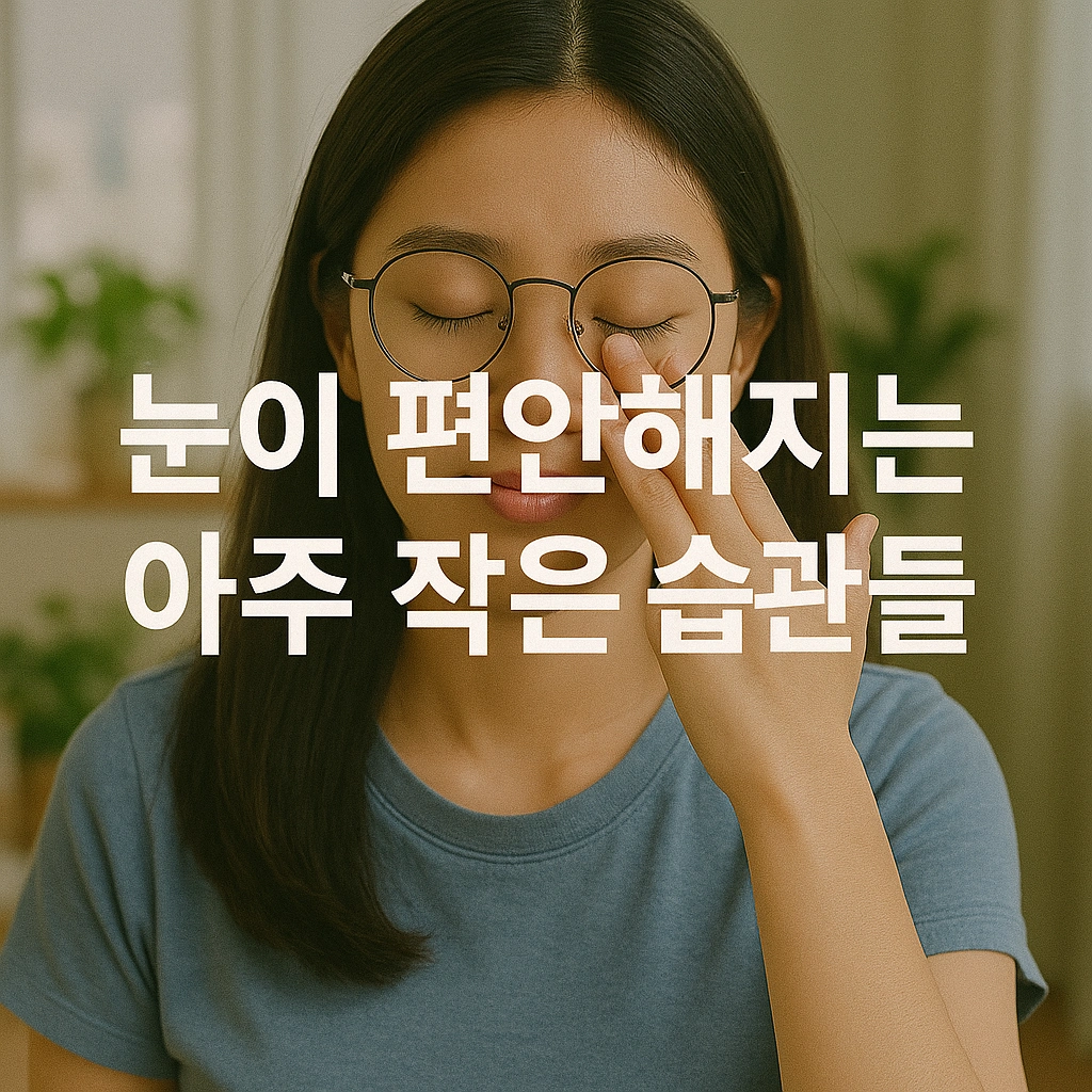 눈 건강, 음식이나 거리만 지키면 충분할까 꼭 알아야 할 주의사항까지 확인하세요