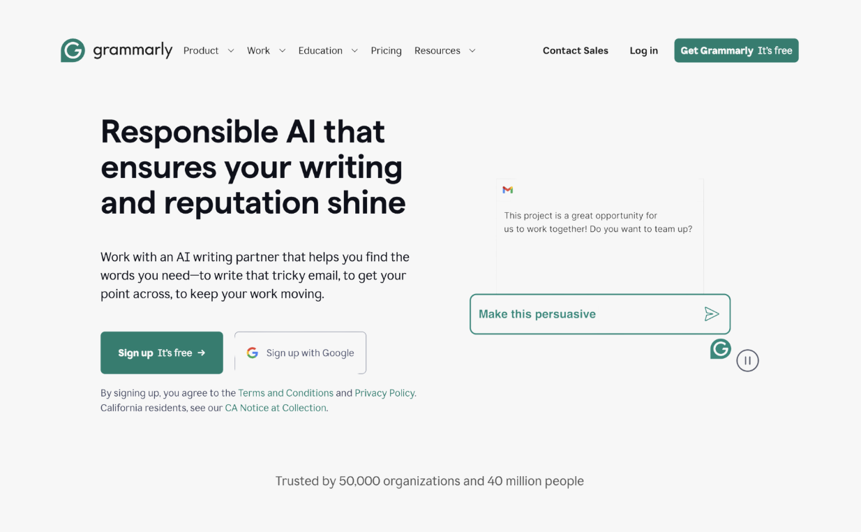 영어 글쓰기, Grammarly란 무엇인가? (출처 : Grammarly)