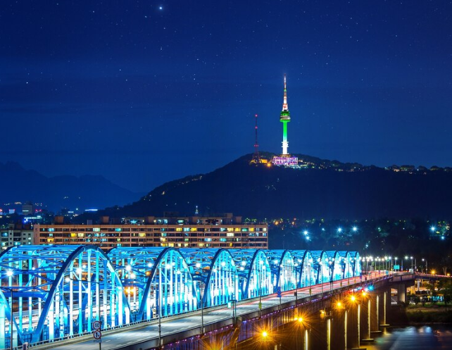 서울 야경 관련 사진