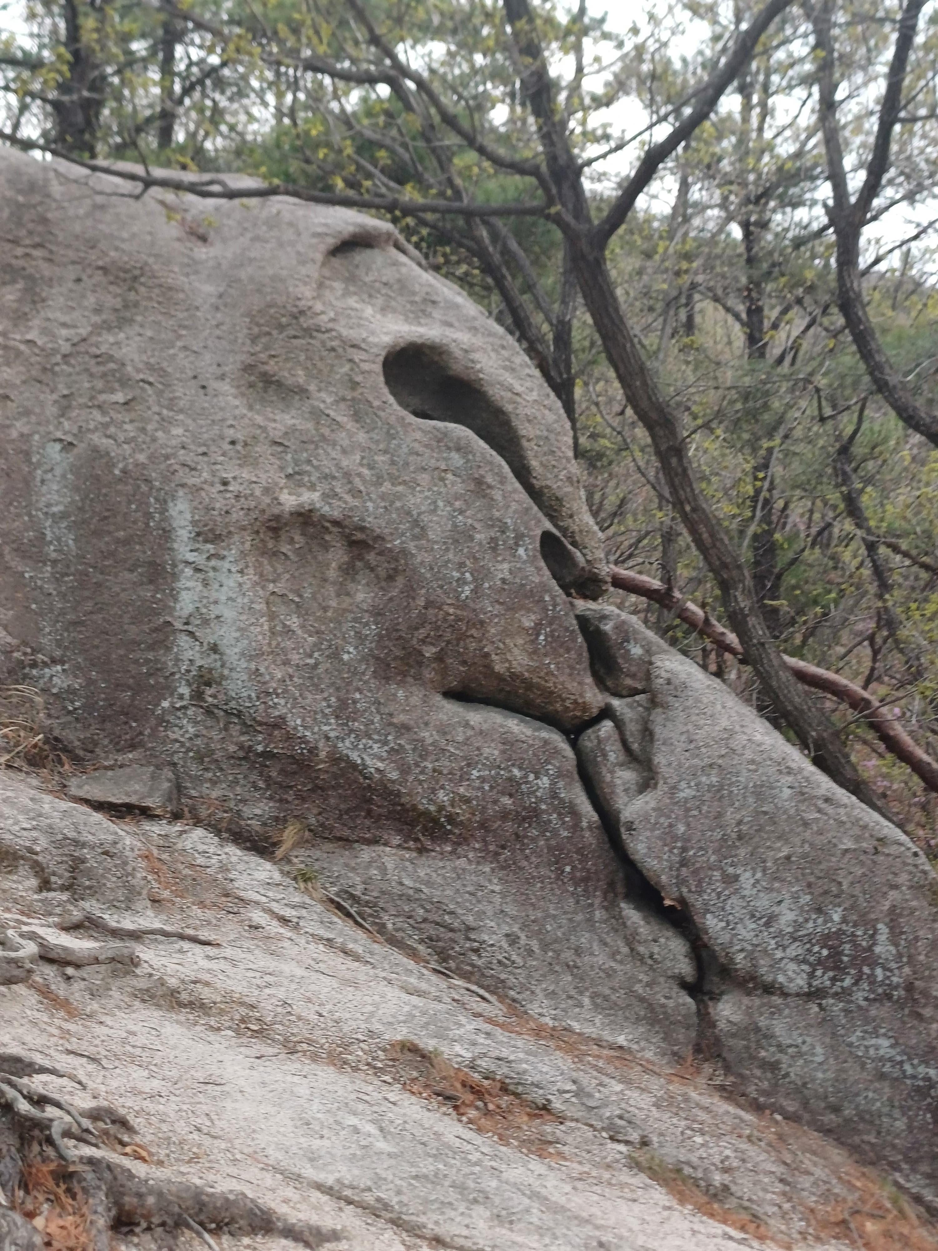 코파바위 찍는 순간 심장 쫄깃 인증샷