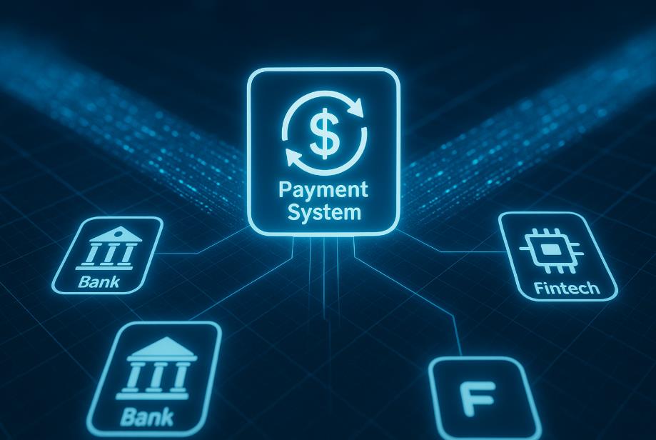 CBDC와 계좌 토큰화로 변화하는 금융 인프라 구조를 상징하는 장면