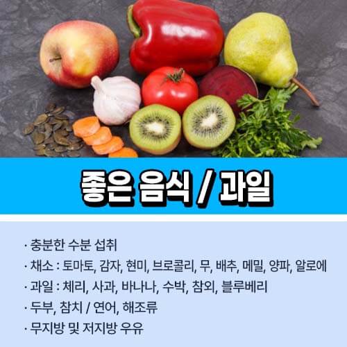 통풍에 좋은 과일