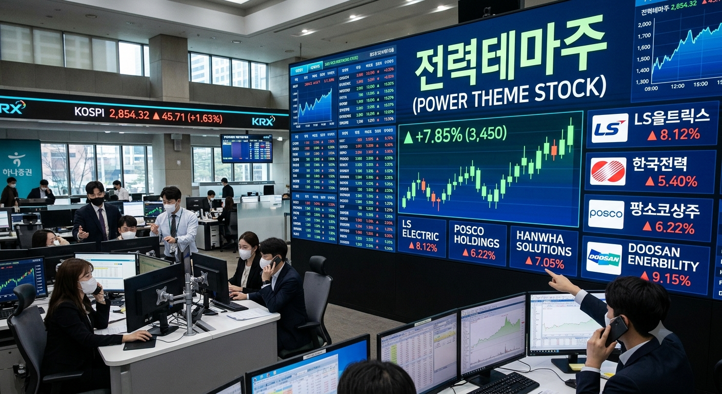 전력관련테마주