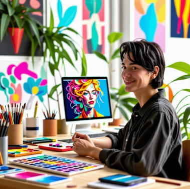 AI로 취미 활동을 즐기는 직장인