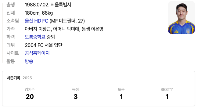 이청용