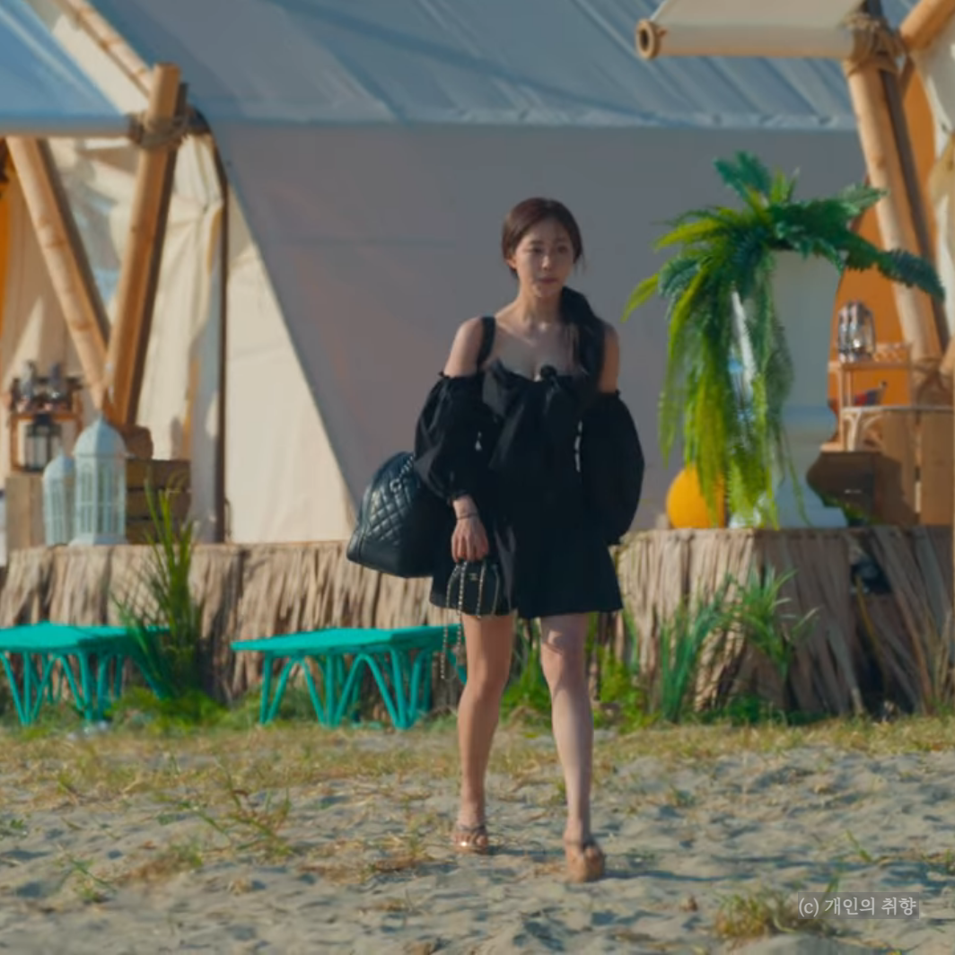 솔로지옥 신슬기 샤넬 볼링백