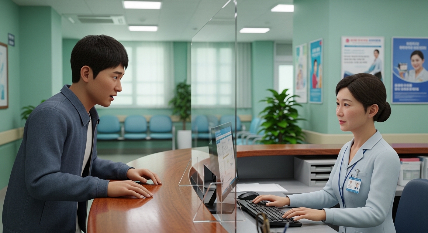 입원 중 확진된 경우의 특별 소급 조건 