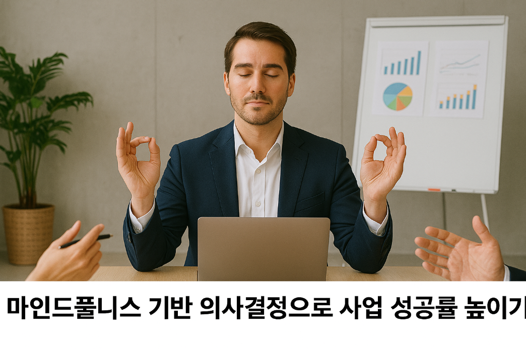 마인드풀니스 기반 의사결정으로 사업 성공률 높이기