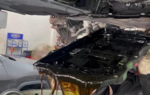 BMW 미션오일 팬