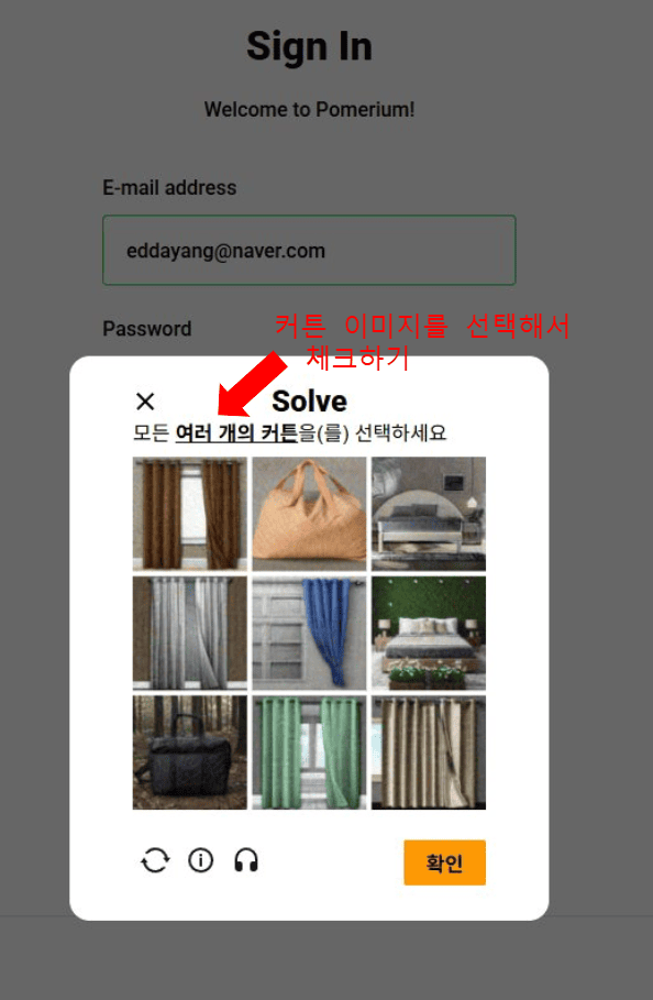포메리움 비밀번호찾기 11