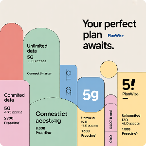 알뜰폰 요금제 혜택 이미지