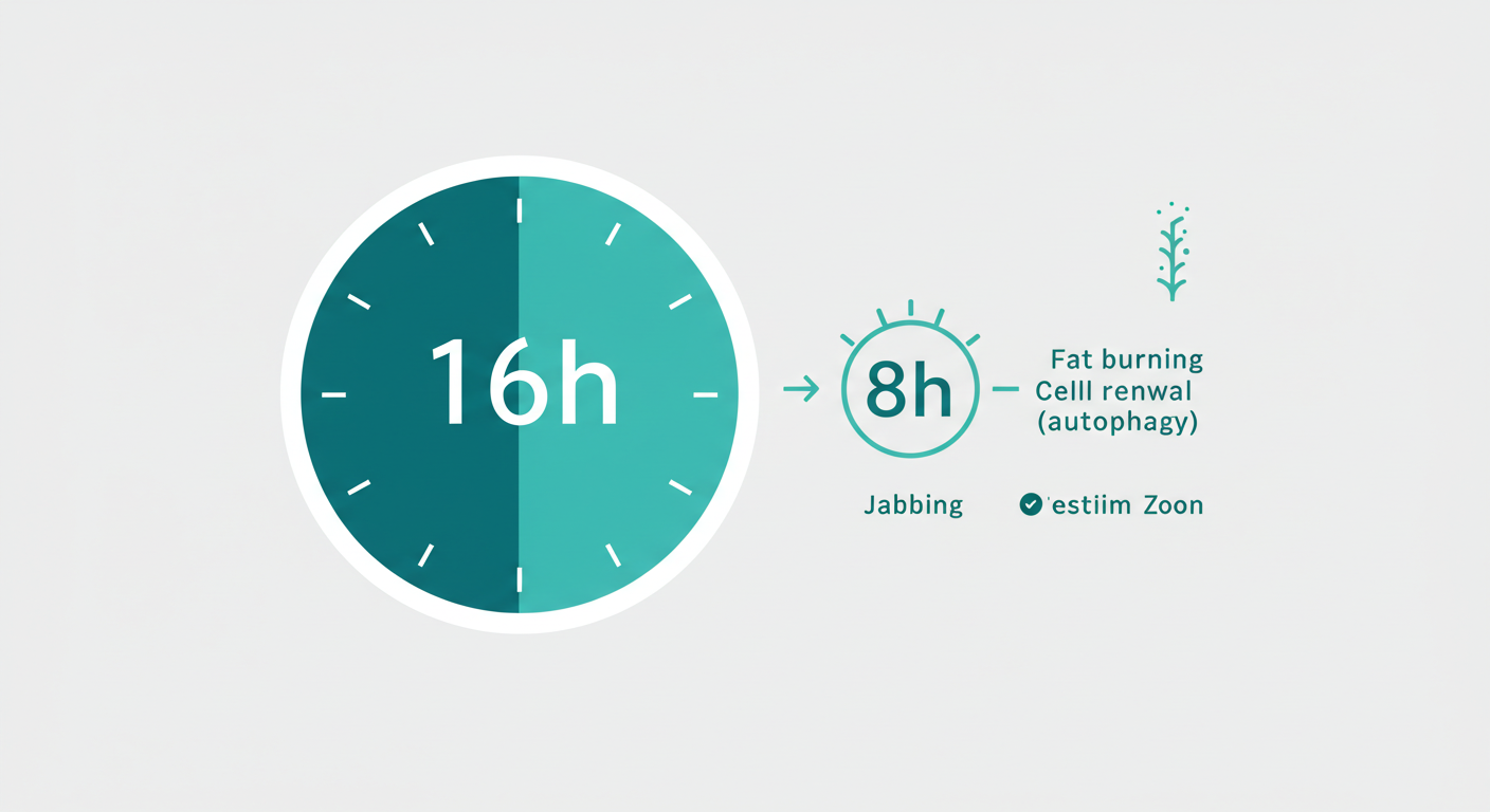 간헐적 단식 16:8 방법: 체지방 태우는 16시간 공복 노하우