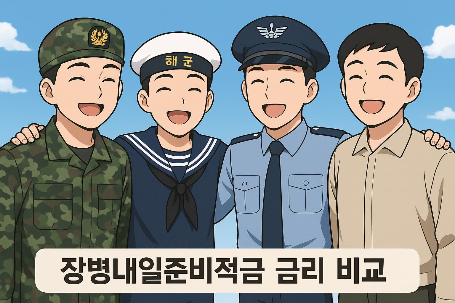 2025 장병내일준비적금 완벽 가이드 – 가입조건, 금리비교, 가입법까지!