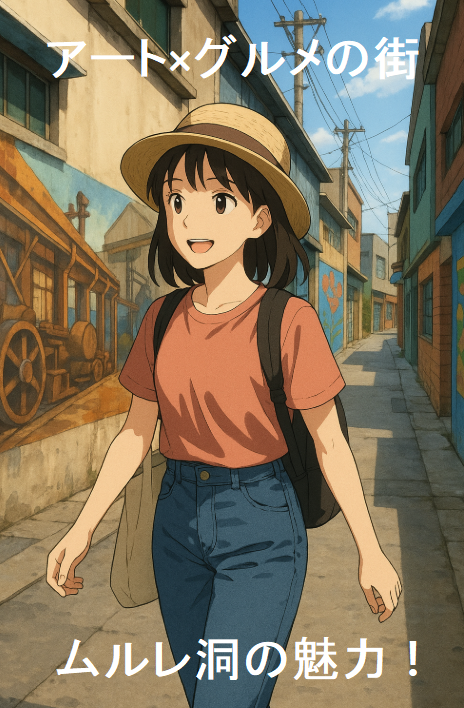 アート&times;グルメの街、ムルレ洞の魅力！