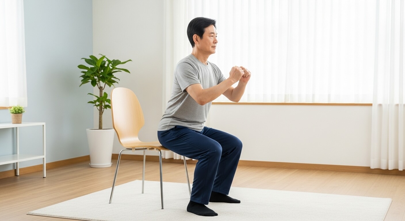 무릎이 약한 사람도 가능한 하체 강화 홈트