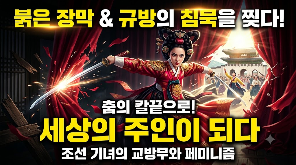 붉은 장막과 규방의 침묵을 찢고, 춤의 칼끝으로 세상의 주인이 되다: 조선시대 기녀의 교방무에 담긴 가장(Masquerade) 전략과 주체적 페미니즘의 부활