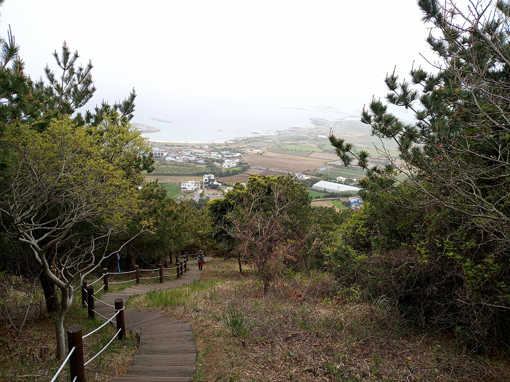 올레길 21코스: 지미봉