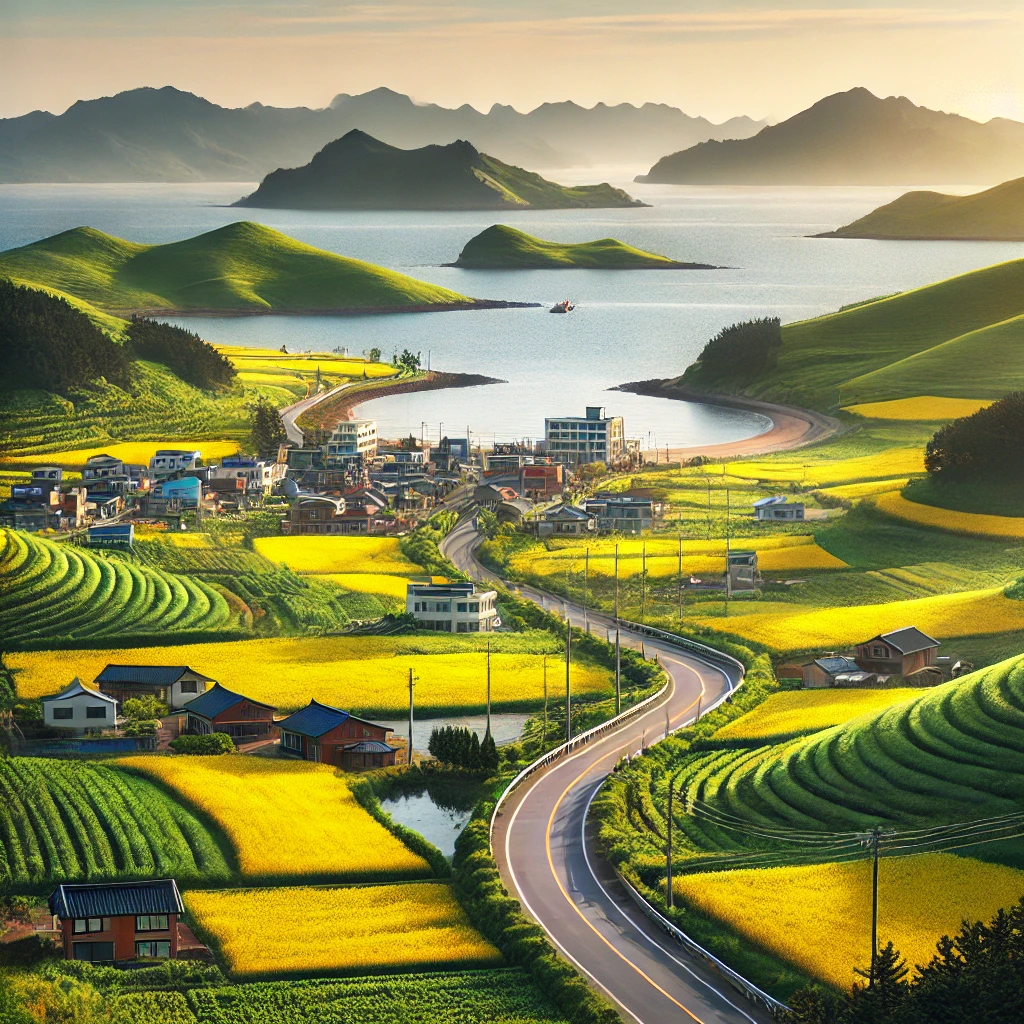 완도군 청산도 자전거길