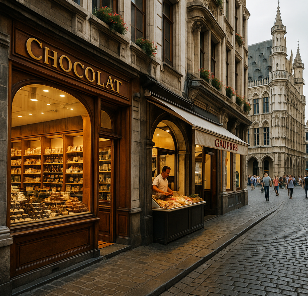 브뤼셀 디저트 여행