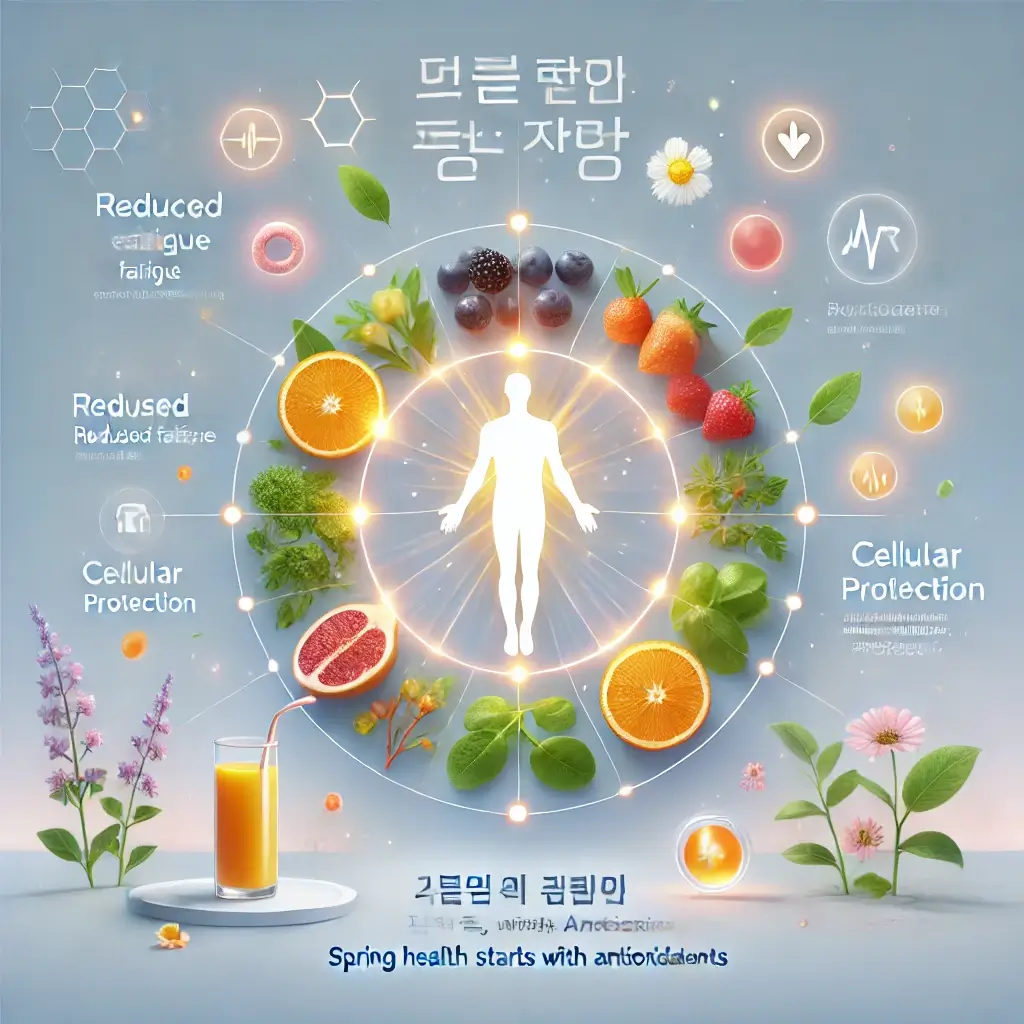봄철 건강관리, 항산화부터 시작하자 사진