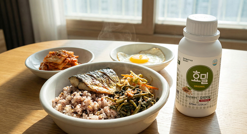 프로바이오틱스, 발효식품, 유익균보충, 장내미생물, 건강식단, 장편안