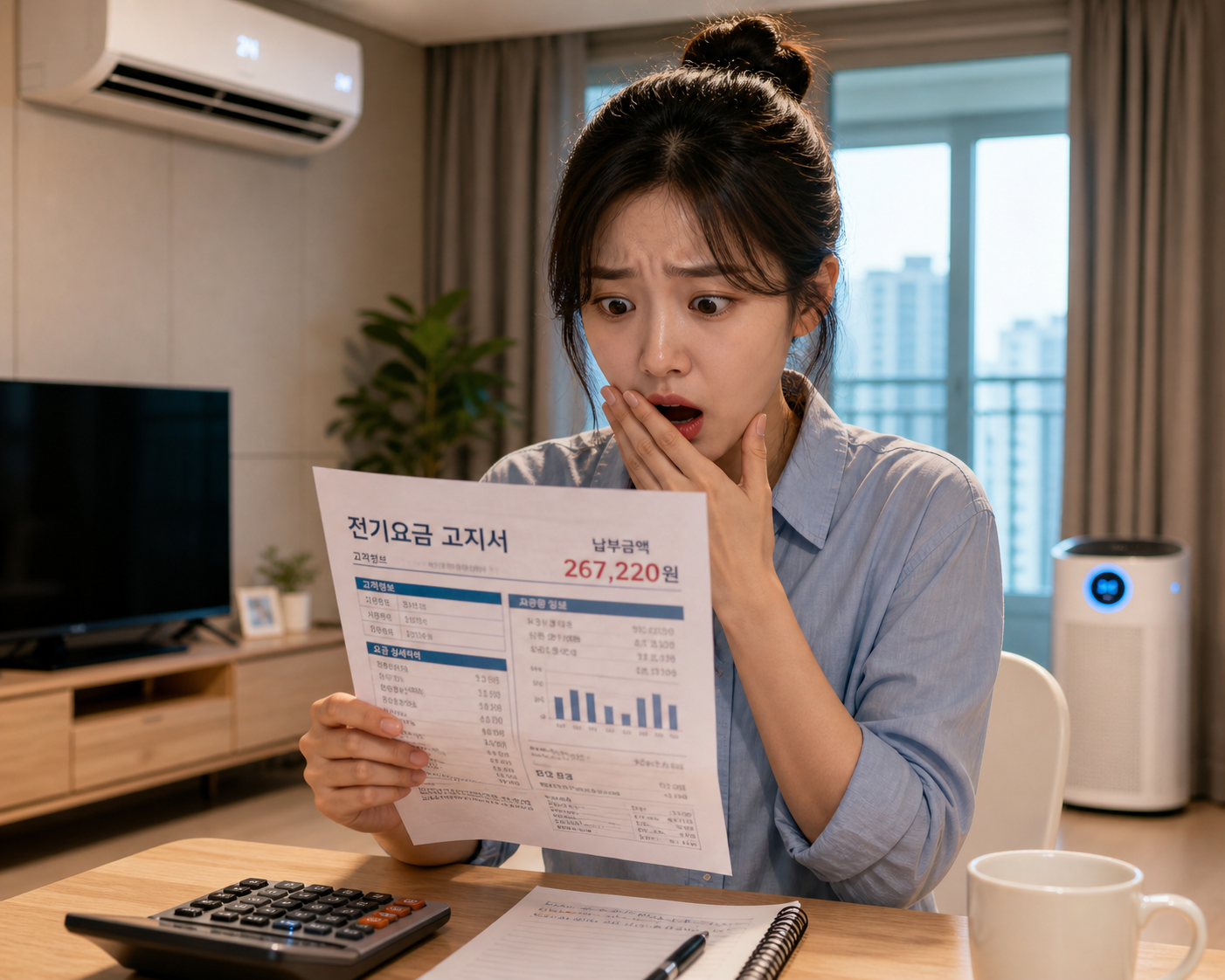 전기요금 갑자기 많이 나온 이유 5가지|에어컨 안 틀어도 전기세가 오르는 이유