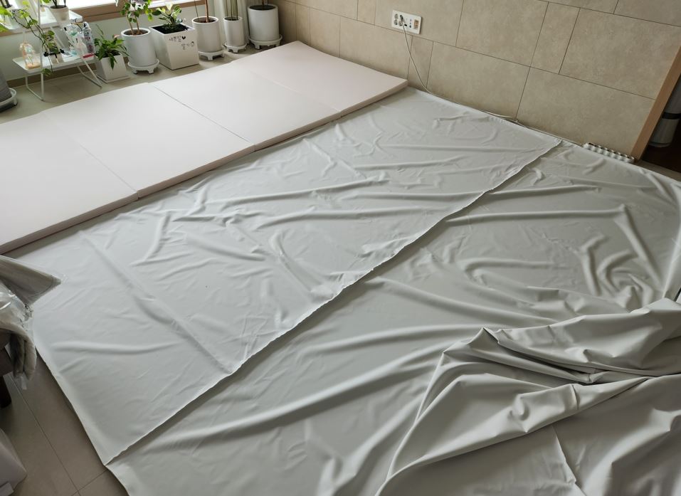 육아용품-알집매트-사용후기-커버-매트-깔기