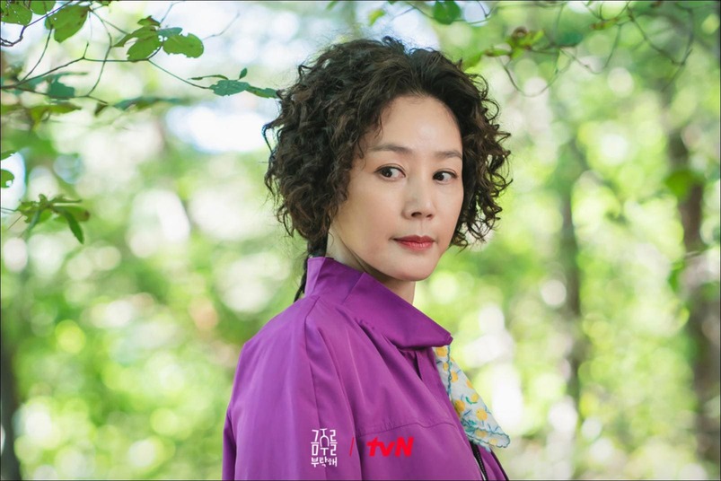 김광옥 역의 김성령(출처 tvN)