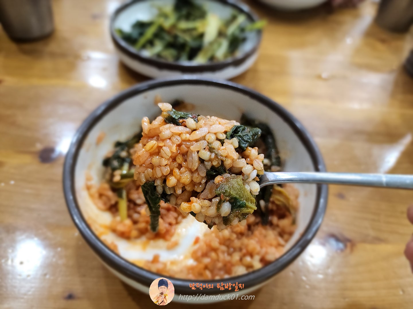 열무 보리비빔밥