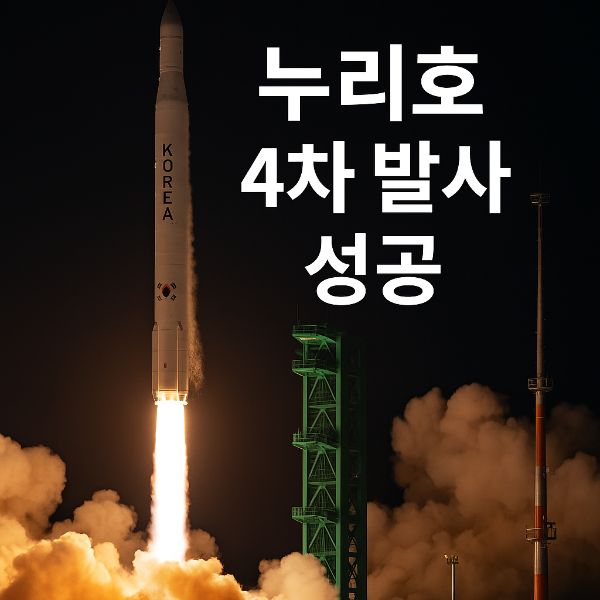 누리호 4차 발사 성공