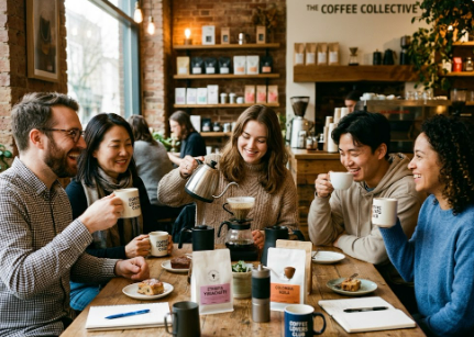 커피를 좋아한다는 건 결국 일상의 결을 고르는 일입니다