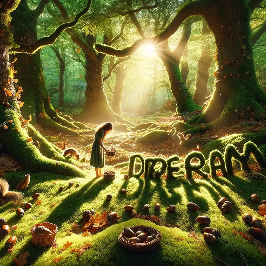 도토리 줍는 꿈 해몽 해석