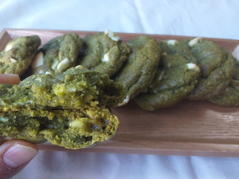 쿠키만들기, 녹차쿠키