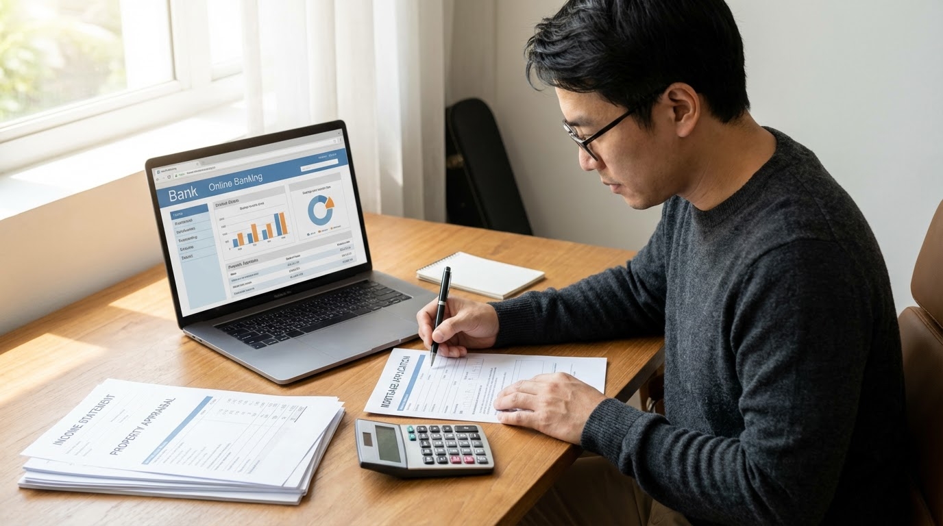 住宅ローン申込書類作成