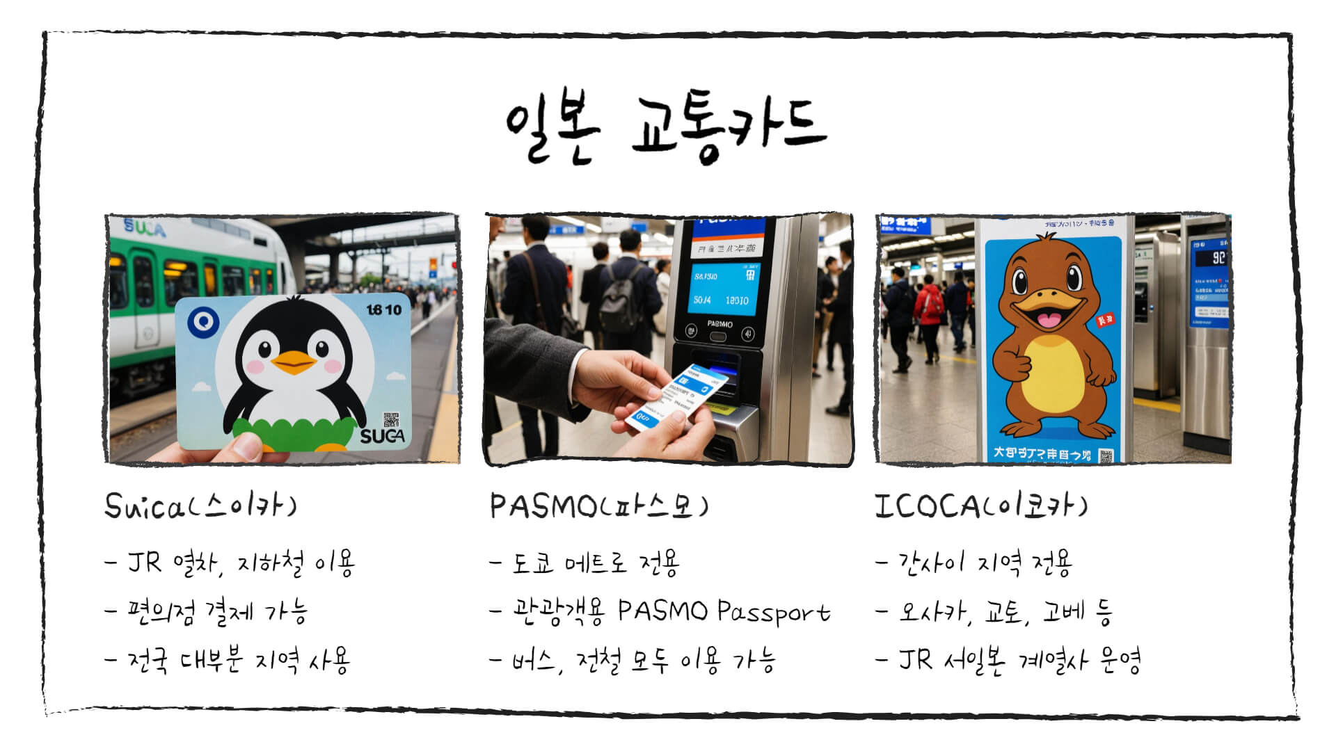 일본 여행 카드 추천