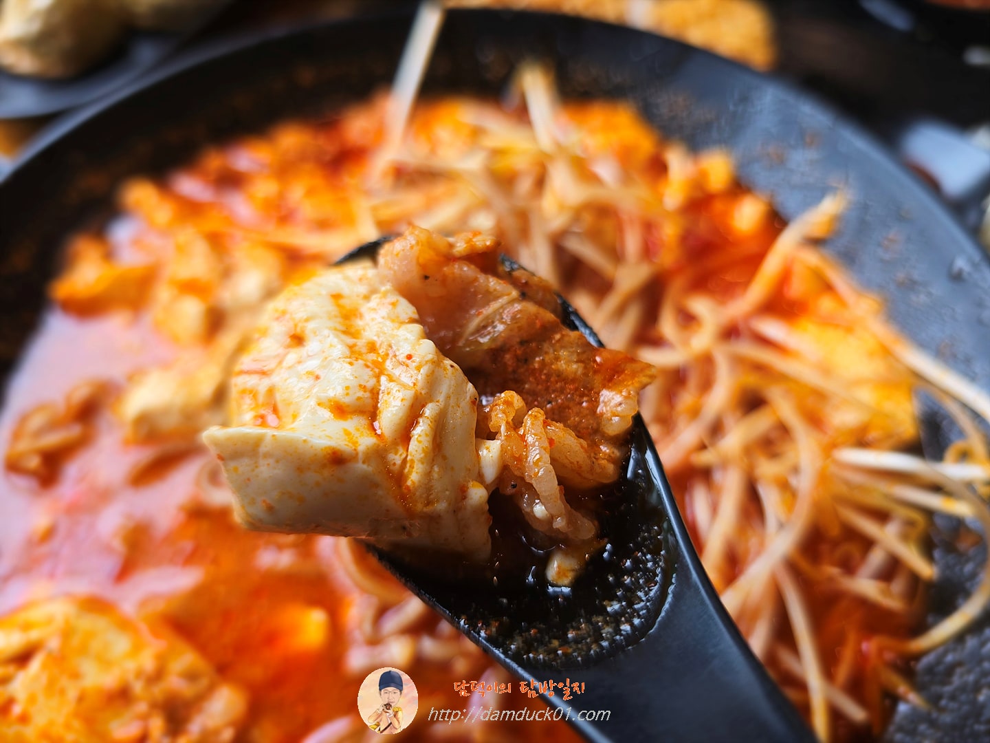 짬뽕순두부소바정식(짬뽕순두부소바+돈가스single)