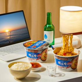 CU 훼드라 컵라면