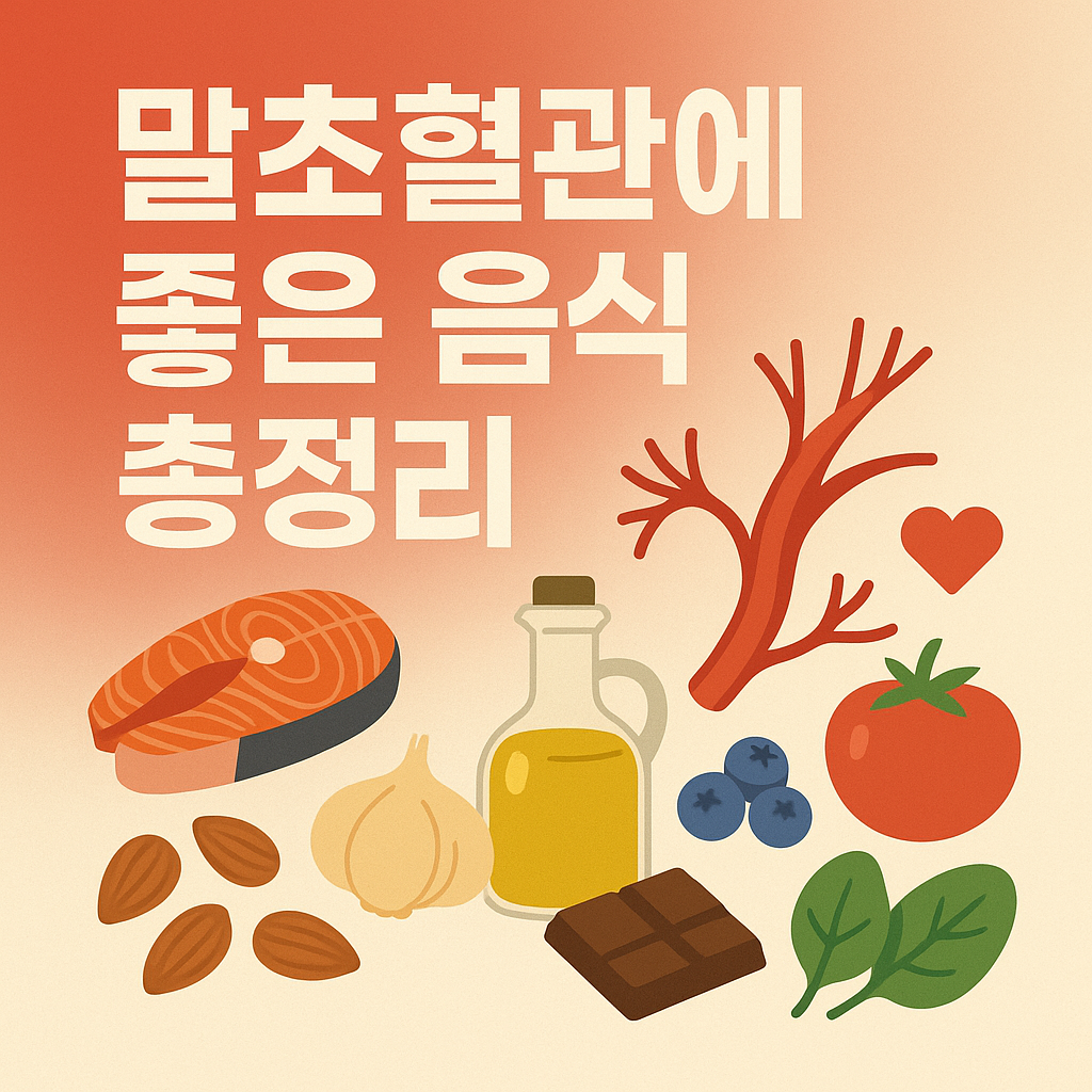 말초혈관에 좋은 음식 총정리