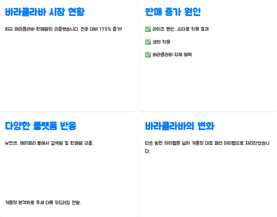 라이즈 원빈 PICK 바라클라바, 품절 대란의 이유 - 폭발적인 판매량 증가! 바라클라바 시장 현황 라이즈 원빈 PICK 바라클라바, 품절 대란의 이유 - 폭발적인 판매량 증가! 바라클라바 시장 현황
