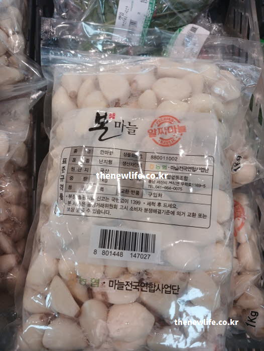 신장에 좋은 음식 채소 마늘 실사진