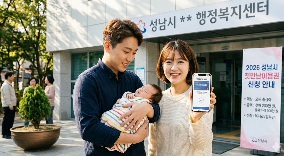 성남시 출산지원 핵심정리