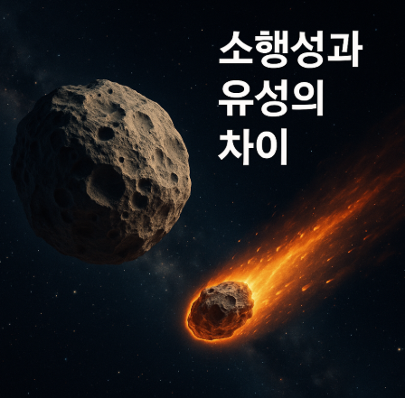소행성과 유성의 차이